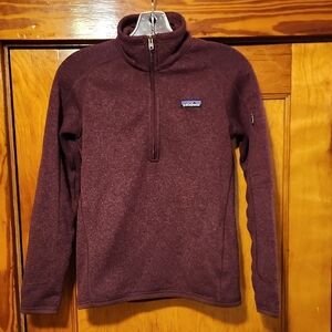 Patagonia Better Sweater 1/4-Zip in Dark Currant Small